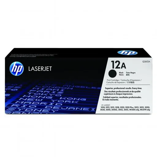 HP Q2612A - originální toner HP 12A, černý, 2000 stran