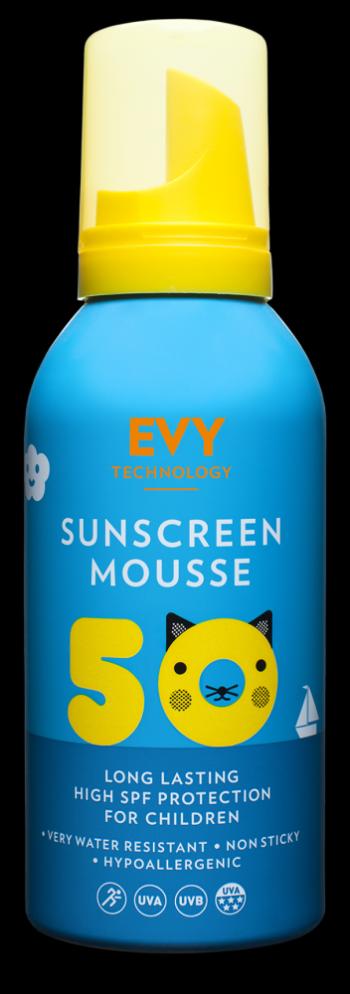 EVY Sunscreen Mousse Kids SPF 50 opaľovacia pena pre deti 150ml