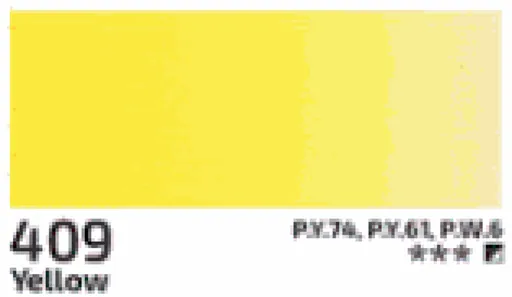 Akrylová barva Rosa 75ml – 409 yellow