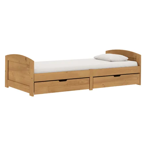 Jednolůžko se zásuvkami 8818V MARIA vosk
