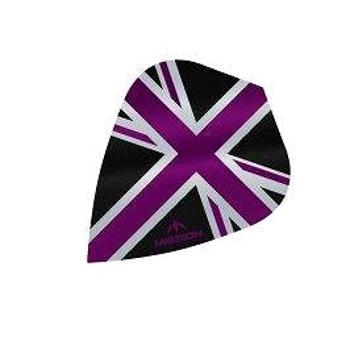 Mission Letky Alliance Union Jack - Black / Purple F3093 (289300)