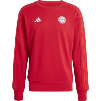 adidas FC BAYERN DNA SWT Pánská mikina, červená, velikost