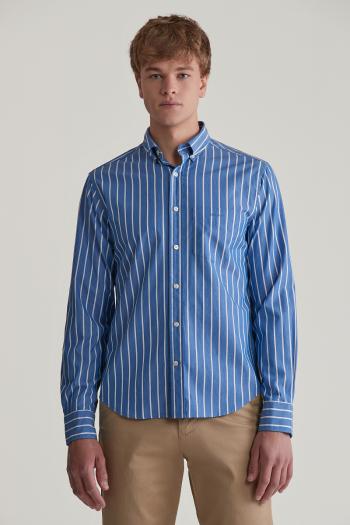 KOŠILE GANT REG POPLIN STRIPE LAPIS BLUE