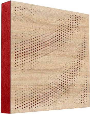 Mega Acoustic FiberPRO60 Tangens Sonoma Oak/Red Absorpční dřevěný panel