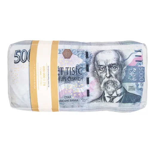 3D polštář Bankovky