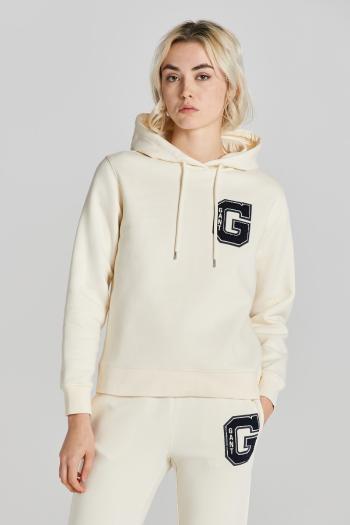 MIKINA GANT REG G HOODIE CREAM