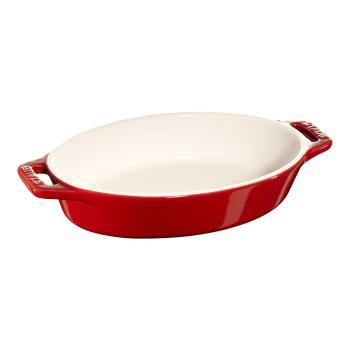 Zapékací mísa 17 cm, červená, keramika, Staub