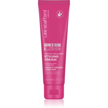 Lee Stafford Grow Strong & Long Styling Cream stylingový krém s proteinem 100 ml