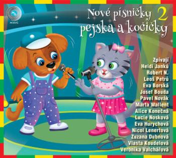 Nové písničky pejska a kočičky 2 - audiokniha