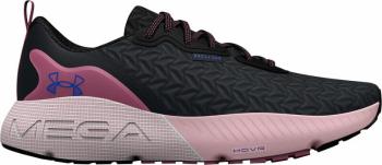 Under Armour Women's UA HOVR Mega 3 Clone Black/Prime Pink/Versa Blue 40 Silniční běžecká obuv