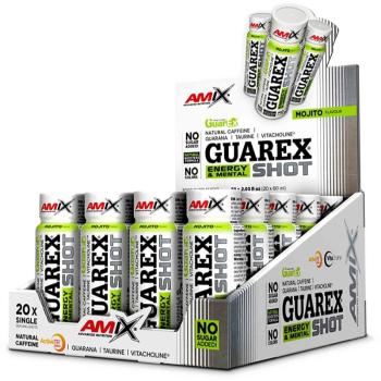 Amix Guarex Energy & Mental Shot podpora sportovního výkonu příchuť Mojito 20x60 ml