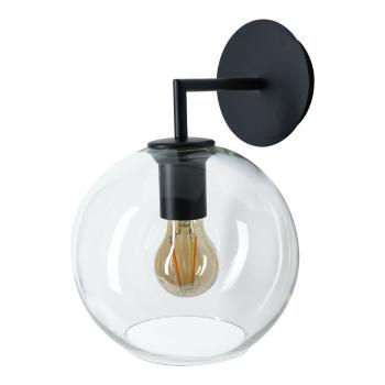 Bogard fekete falilámpa, ø 20 cm - SULION