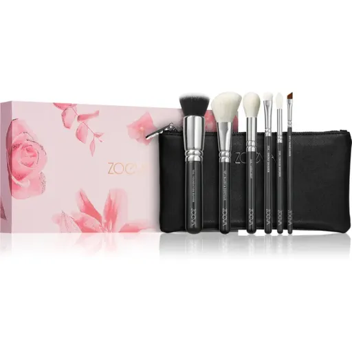 ZOEVA The Essential Brush Set sada štětců s taštičkou 1 ks