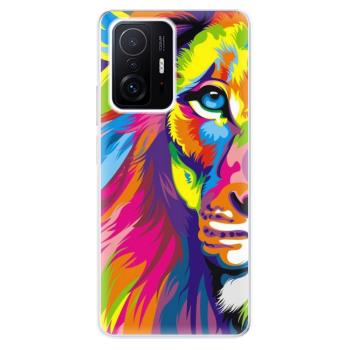 Odolné silikonové pouzdro iSaprio - Rainbow Lion - Xiaomi 11T / 11T Pro