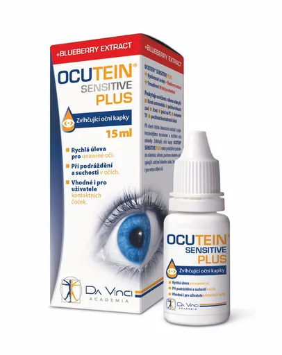 Ocutein Sensitive Plus oční kapky 15 ml