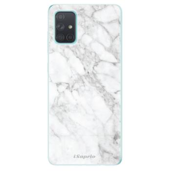 Odolné silikonové pouzdro iSaprio - SilverMarble 14 - Samsung Galaxy A71