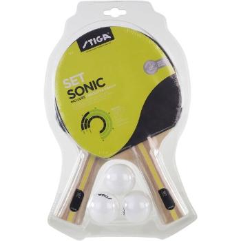 Stiga SET SONIC Set na stolní tenis, černá, velikost