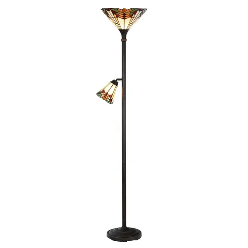 Stojací lampa Tiffany  Montaq -  Ø 30*178 cm 5LL-5969