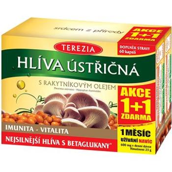 TEREZIA Hlíva s rakytníkovým olejem 60+60 kapslí (3015717)