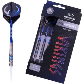 Windson VIKINGS 18 G TUNGSTEN SET Wolframový set šipek s měkkými hroty, modrá, velikost