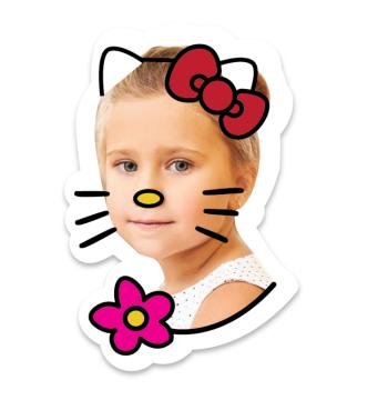 Personal Personalizovaný zápich na tortu - Hello Kitty