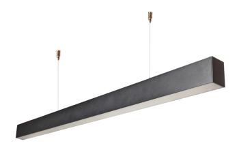 LED Solution Černé lineární přisazené / závěsné LED svítidlo 120cm 40W 120lm/W Premium 191350