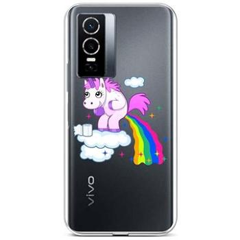 TopQ Kryt Vivo Y76 5G silikon Rainbow Disaster 72513 (Sun-72513)