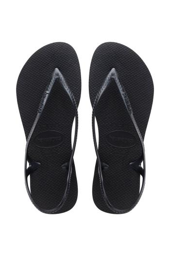 Sandály Havaianas dámské, černá barva