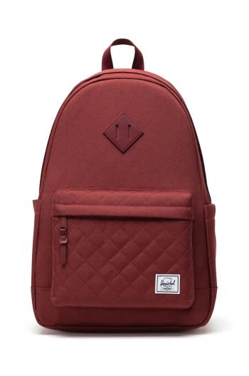 Batoh Herschel Heritage Backpack vínová barva, velký, hladký, 11383-06501-OS