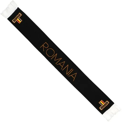 FLLÖS FANLINE SCARF ROMANIA 8 Zimní šála, černá, velikost