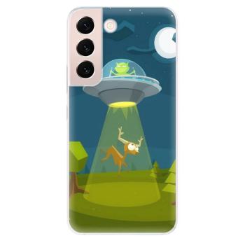 Odolné silikonové pouzdro iSaprio - Alien 01 - Samsung Galaxy S22 5G