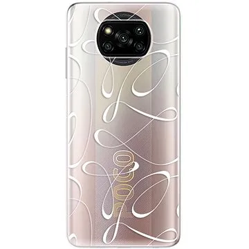 iSaprio Fancy pro white pro Xiaomi Poco X3 Pro / X3 NFC (fanwh-TPU3-pX3pro)