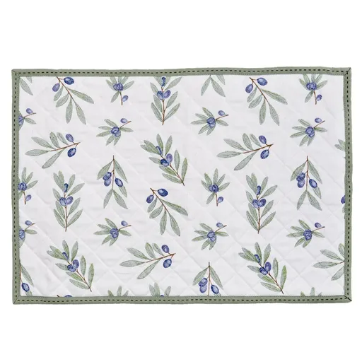 Oboustranné prostírání Olive Garden -  48*33 cm - sada 6ks OLG40