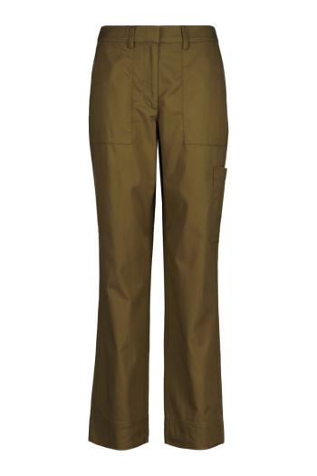 KALHOTY GANT RELAXED CARGO PANTS DARK CACTUS