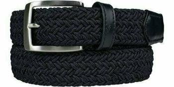 Alberto Basic Braided Mens Navy 90 cm Pásek