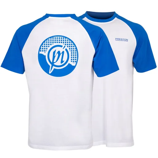 Preston innovations tričko lightweight white raglan t-shirt - xxl