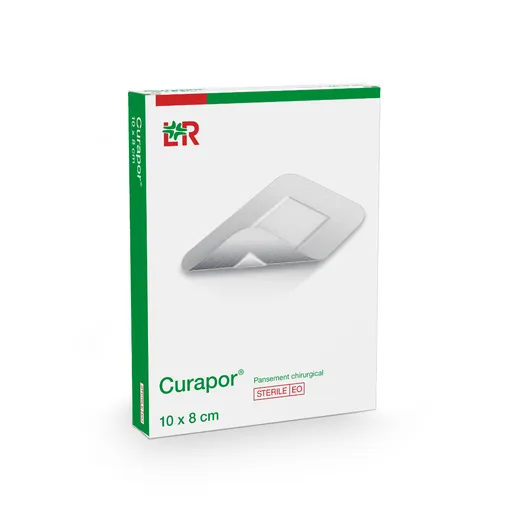Curapor Chirurgická náplast sterilní 8 x 10 cm 5 ks