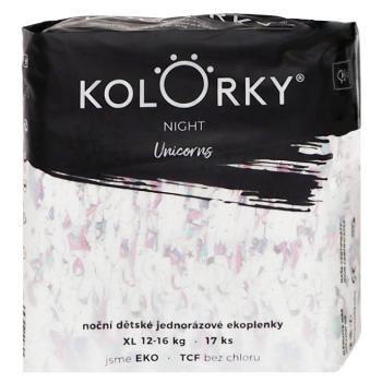 KOLORKY NIGHT Jednorožec veľ. XL (12-16 kg) 17 ks