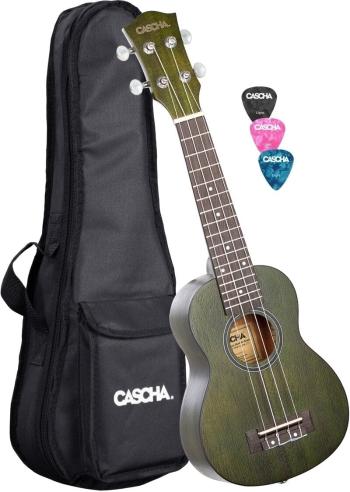 Cascha HH 2265 Premium Green Sopránové ukulele