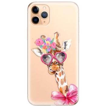 iSaprio Lady Giraffe pro iPhone 11 Pro Max (ladgir-TPU2_i11pMax)