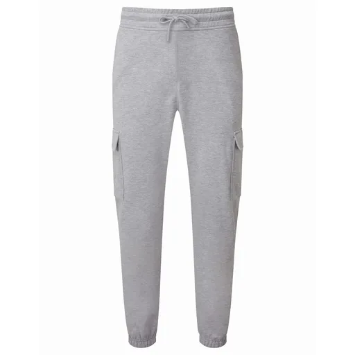 TriDri® Tepláky Cargo Unisex - Šedý melír | XL