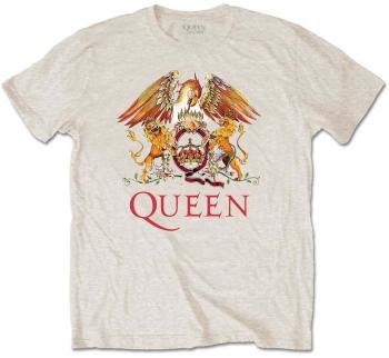 Queen Tričko Classic Crest Unisex Sand 2XL