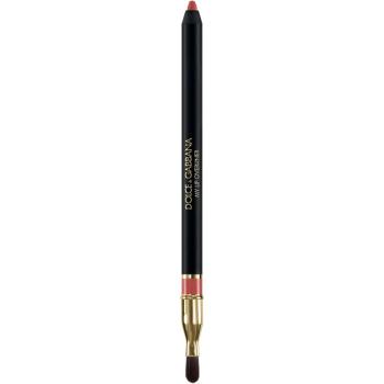 Dolce&Gabbana My Lip Overliner tužka na rty se štětečkem odstín 10 My Pinky Coral - Pink Muted Coral 1.2 g