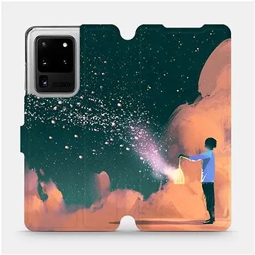 Flipové pouzdro na mobil Samsung Galaxy S20 Ultra - VA14P Postava s lampou (5903516172238)