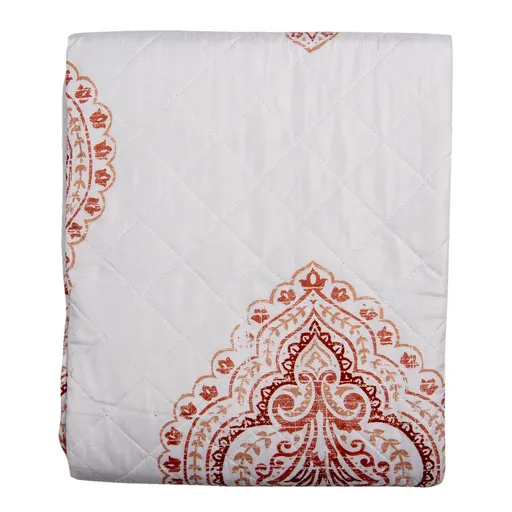 Bílý přehoz přes postel Audrey - 140*220 cm Clayre & Eef