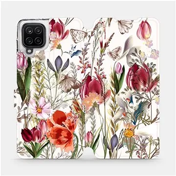 Flip pouzdro na mobil Samsung Galaxy A12 - MP01S Rozkvetlá louka (5903516753307)