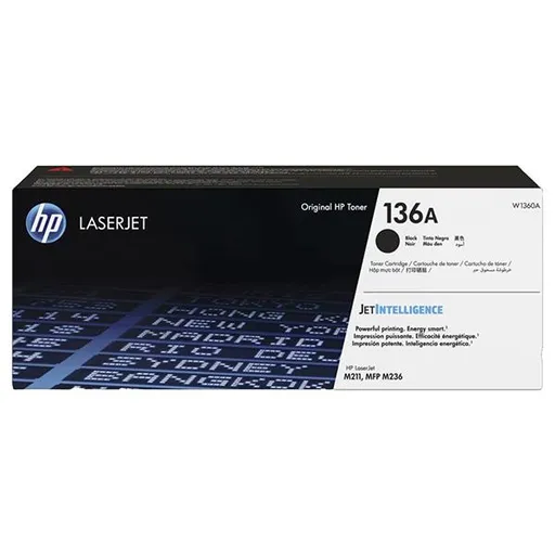 HP W1360A - originální toner HP 136A, černý, 1150 stran