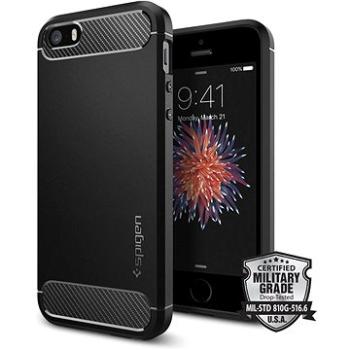 SPIGEN Rugged Armor Black iPhone SE/5s/5 (041CS20167)