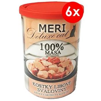 MERI deluxe kostky libové svaloviny 400 g, 6 ks (8594025082865)