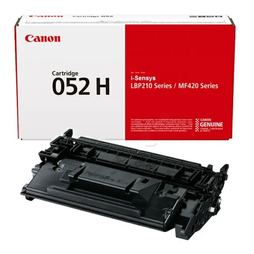 CANON 052H BK - originální toner, černý, 9200 stran